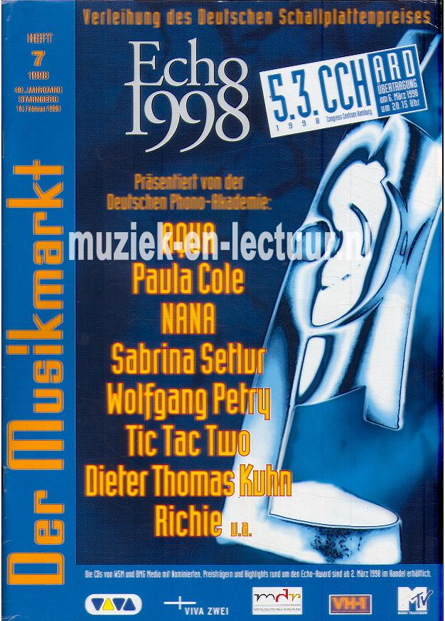 Der Musikmarkt 1998 nr. 07